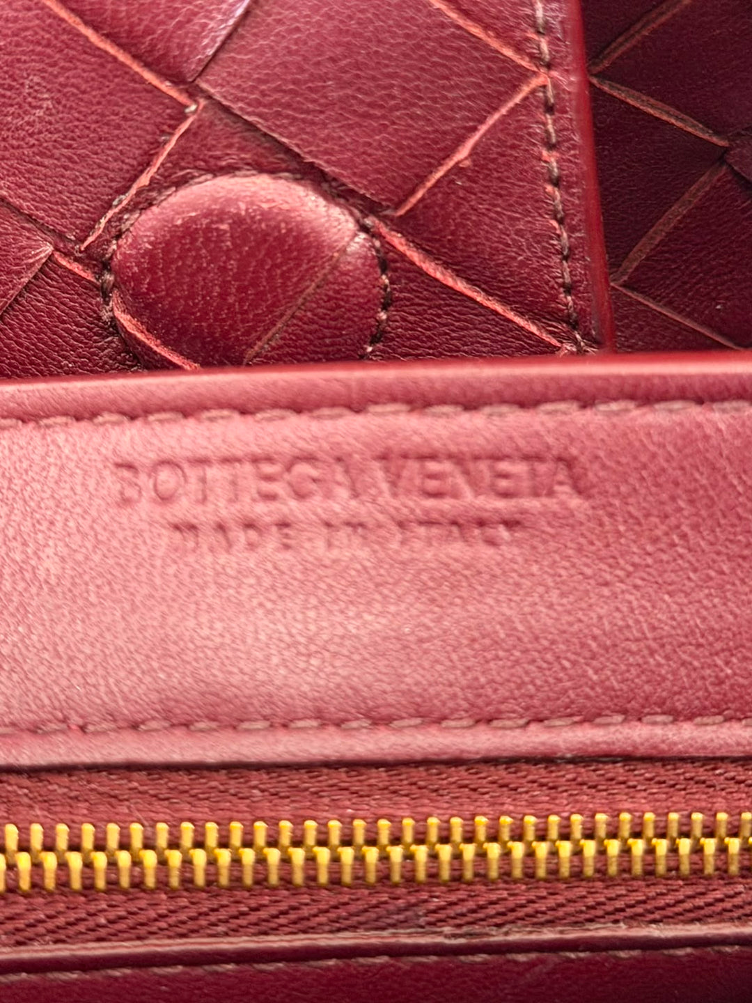 BOTTEGA VENETA NAPPA LEATHER INTRECCIATO SMALL ANDIAMO SHOULDER BAG