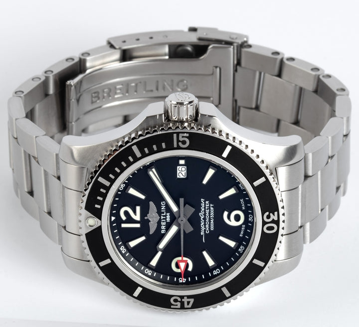 BREITLING SUPEROCEAN AUTOMATIC STAINLESS STEEL 42MM WATCH A17367