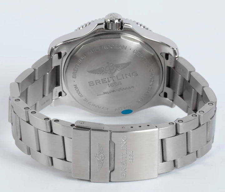 BREITLING SUPEROCEAN AUTOMATIC STAINLESS STEEL 42MM WATCH A17367