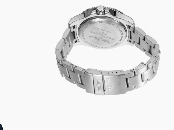 BREITLING SUPEROCEAN AUTOMATIC STAINLESS STEEL 42MM WATCH A17367