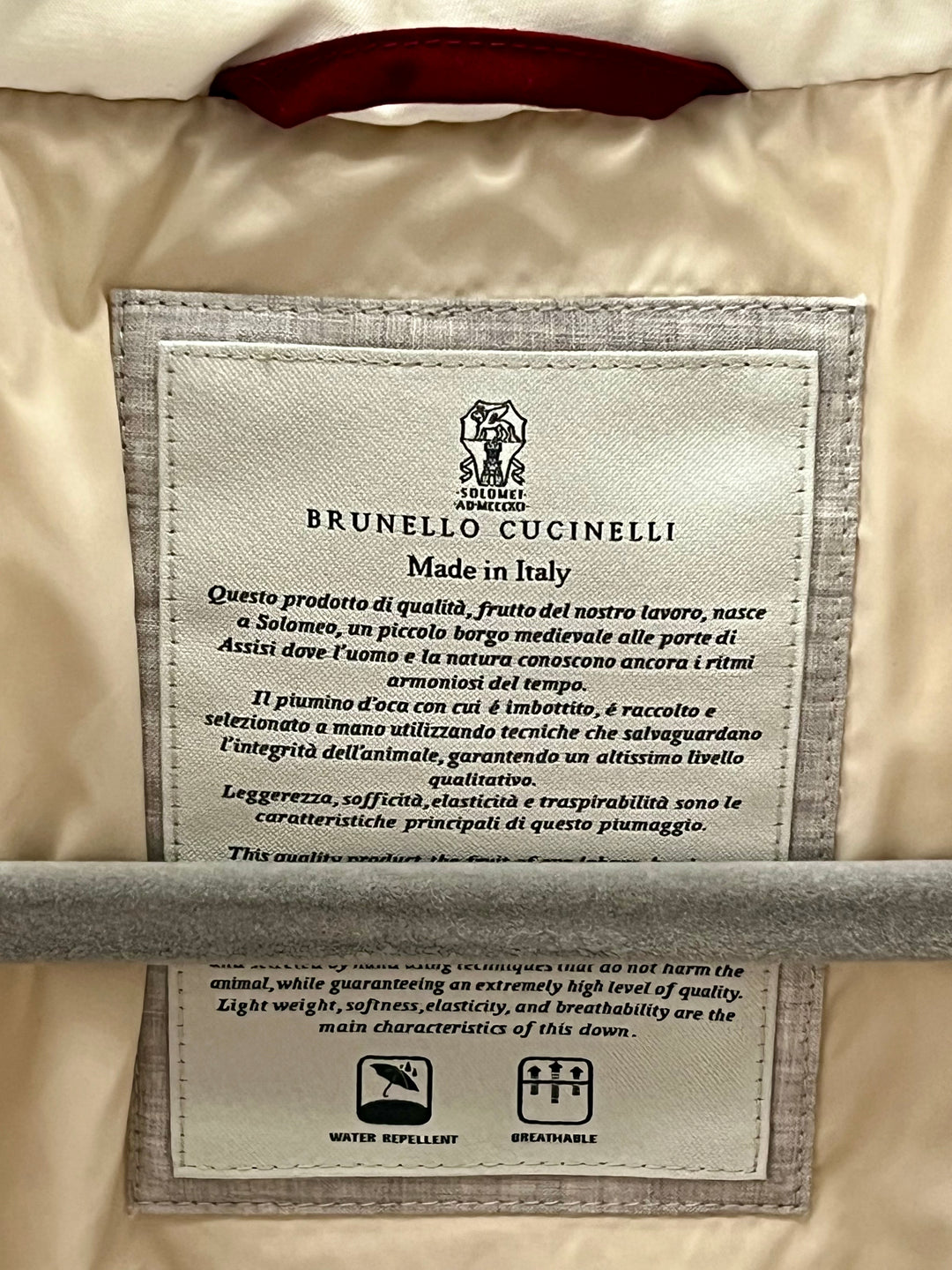 BRUNELLO CUCINELLI PADDED DOWN JACKET