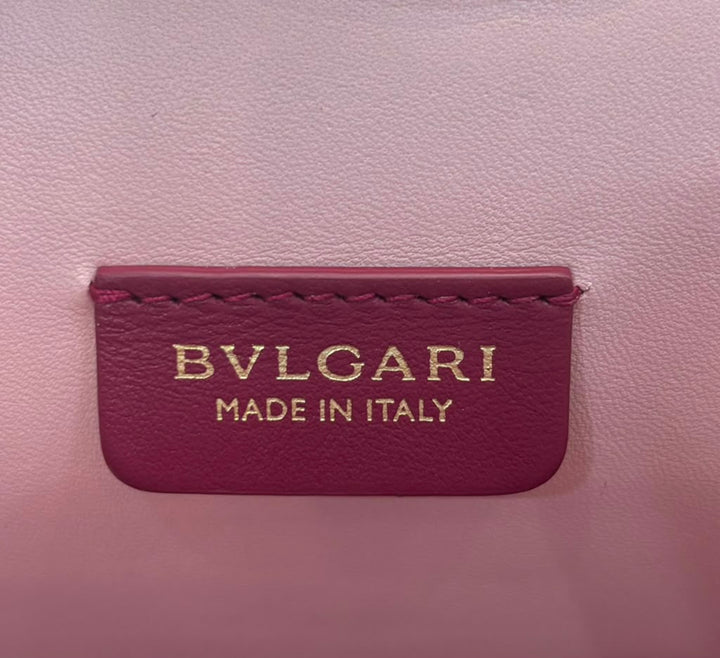BVLGARI SERPENTINE FOREVER CALFSKIN LEATHER CLUTCH BAG