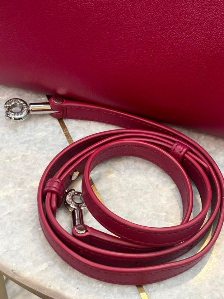 BVLGARI SERPENTINE FOREVER CALFSKIN LEATHER CLUTCH BAG