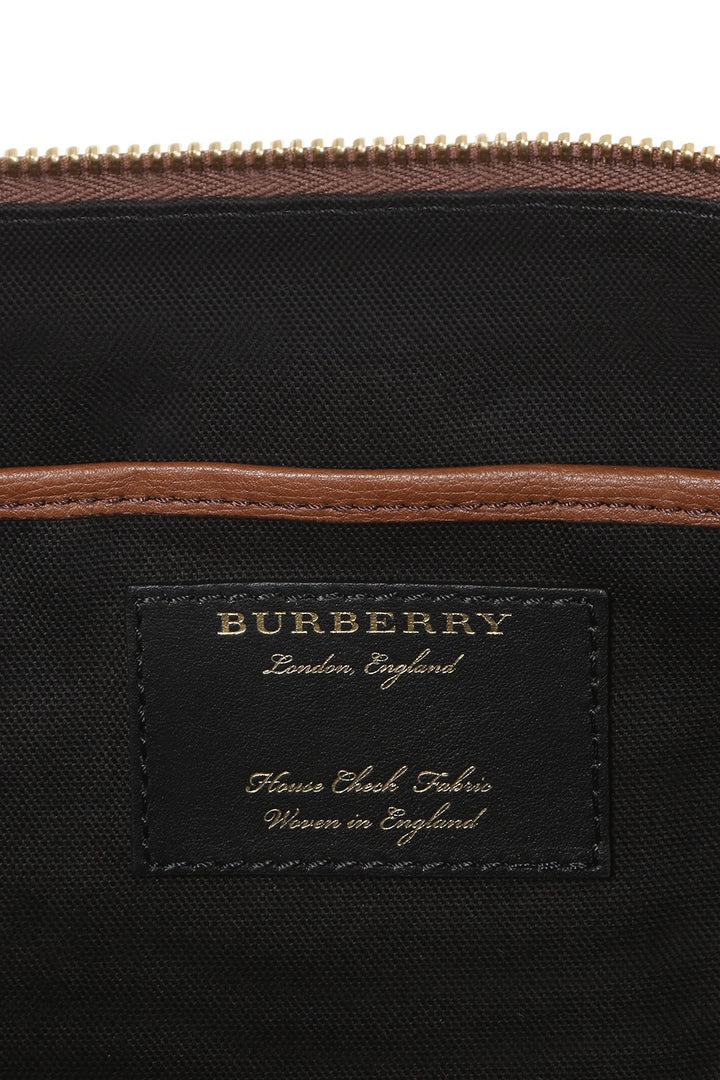 BURBERRY ABINGDON DERBY HOUSE CHECK LEATHER CROSSBODY