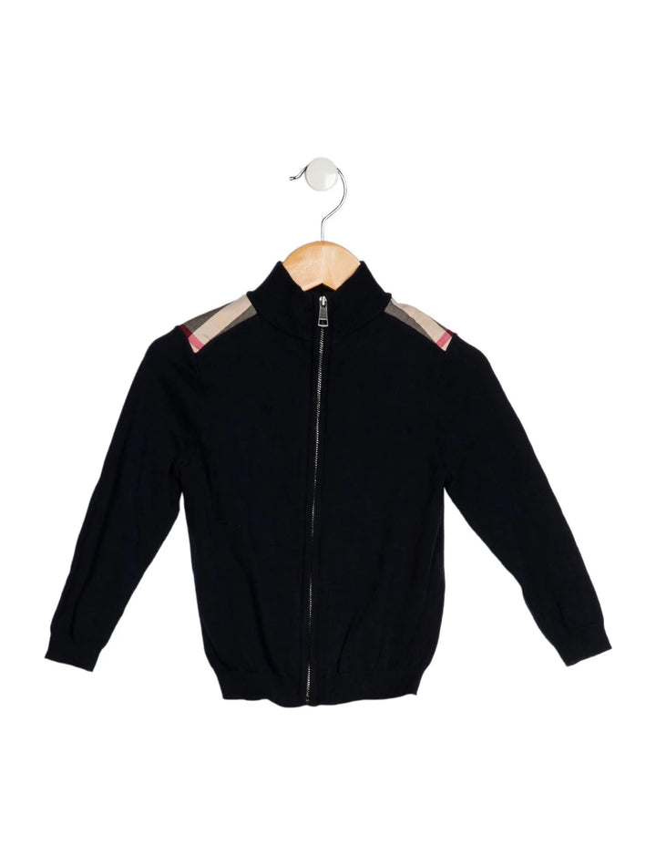 BURBERRY BABY NOVA CHECK ZIP UP JACKET