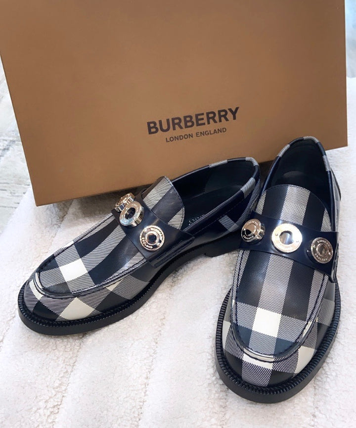 BURBERRY BROADBROOK CHECK LADIES LOAFERS