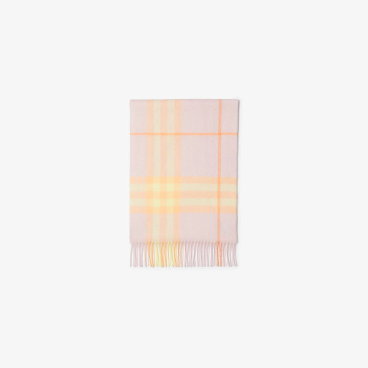 BURBERRY CHECK CASHMERE SCARF