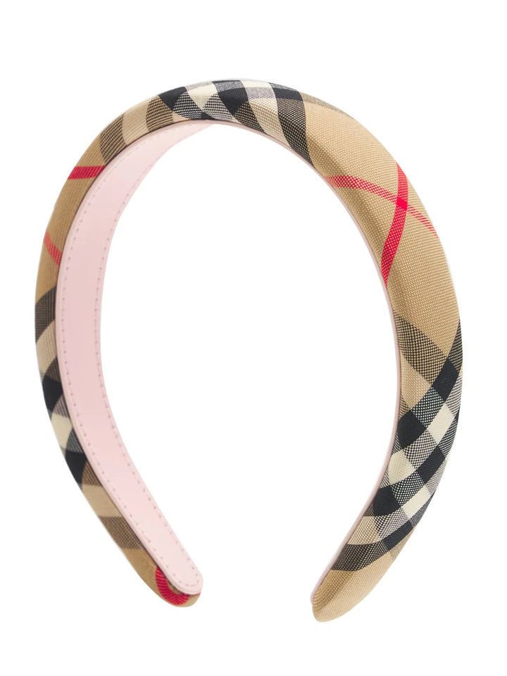 BURBERRY VINTAGE CHECK HAIRBAND