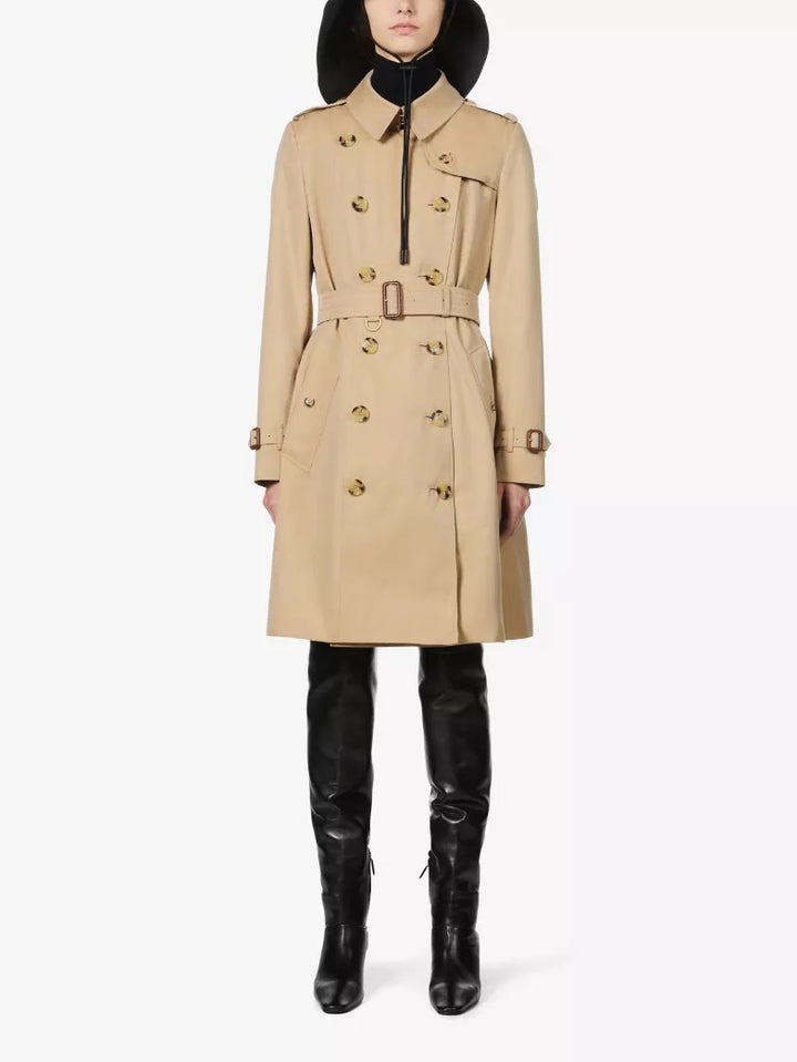 BURBERRY CHELSEA HERITAGE DOUBLE BREASTED TRENCH COAT