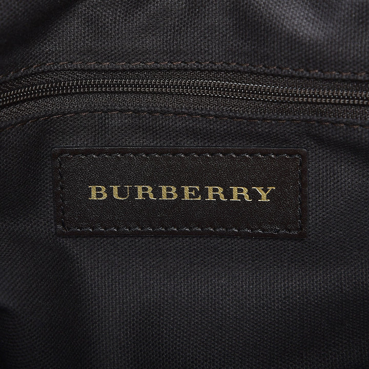 BURBERRY HAYMARKET CHECK GOLDERTON BAG