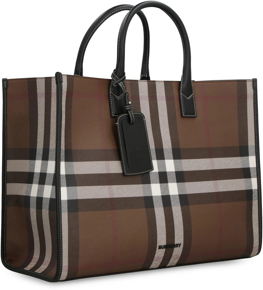 バッグ Burberry House Check Leather Tote Bag BURBERRY HOUSE CHECK DENNY CHECK TOTE – Caroline's Fashion Luxuries