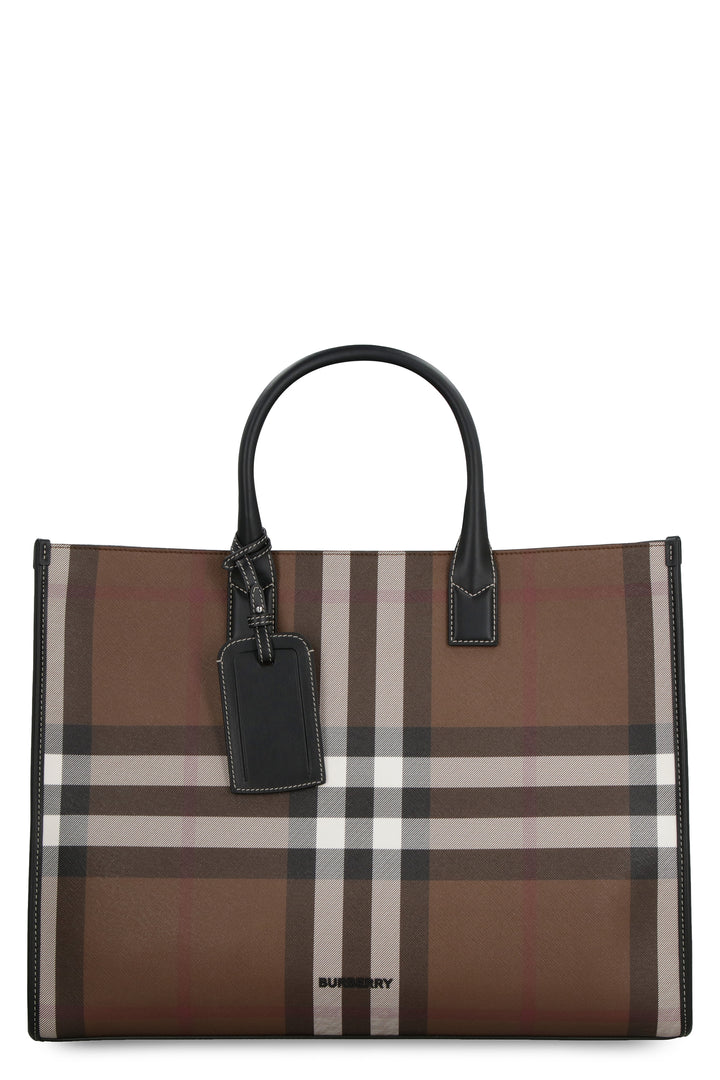 BURBERRY HOUSE CHECK DENNY CHECK TOTE – Caroline's Fashion