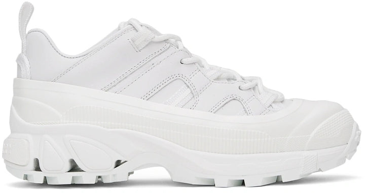 BURBERRY LEATHER ARTHUR SNEAKERS