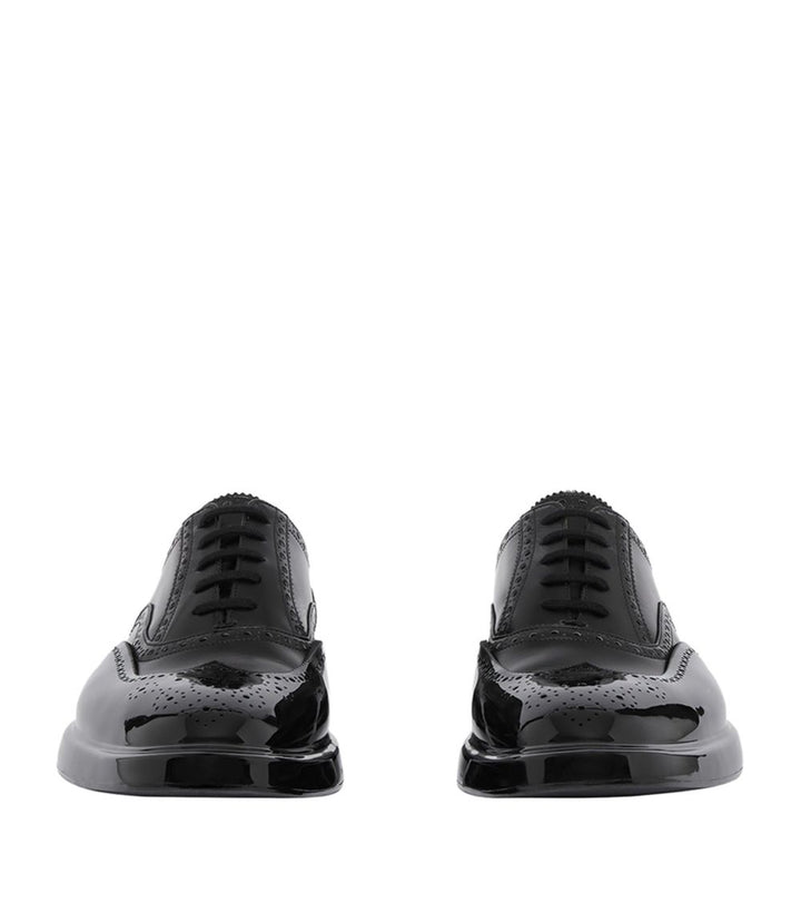 BURBERRY OXFORD BROGUES LEATHER SHOES