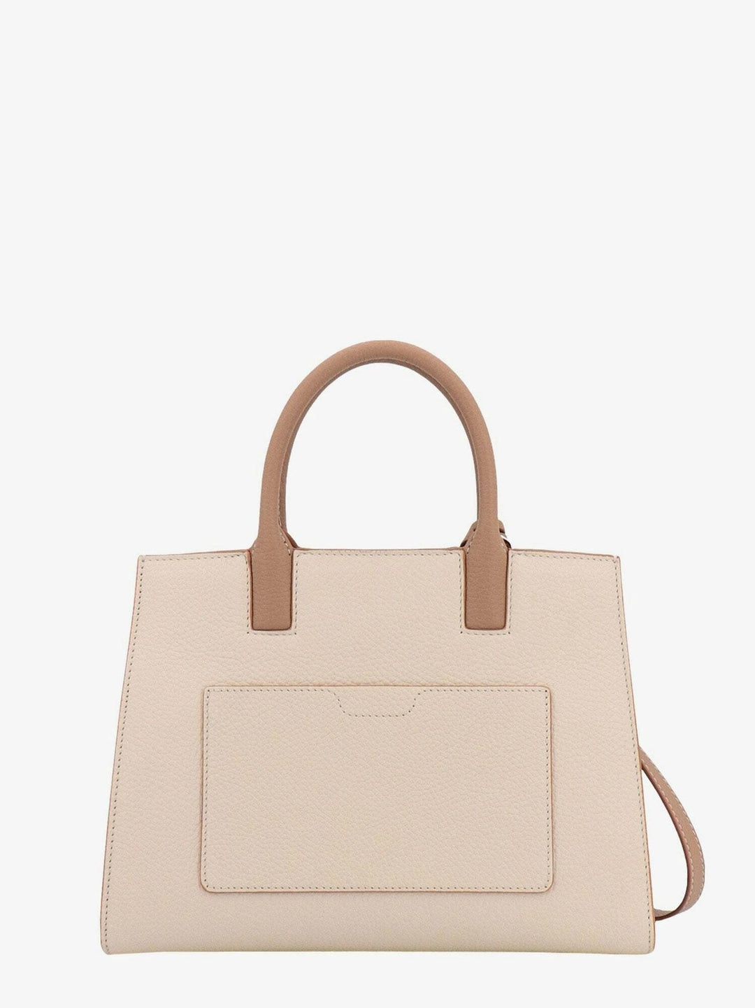 BURBERRY MINI FRANCES CALFSKIN LEATHER TOTE BAG