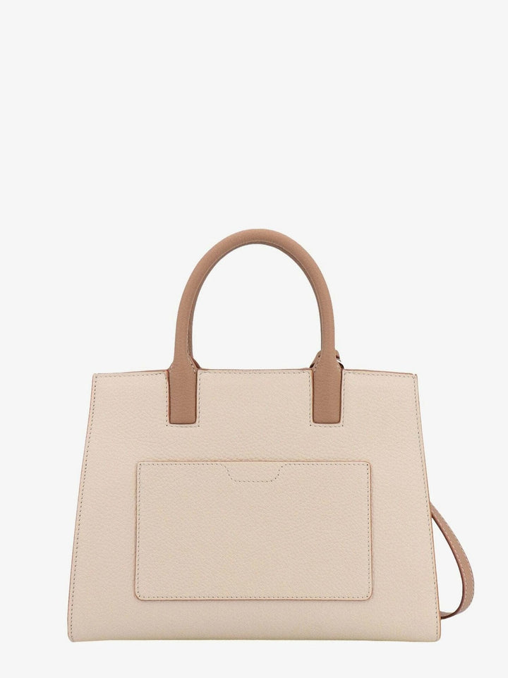 BURBERRY MINI FRANCES CALFSKIN LEATHER TOTE BAG