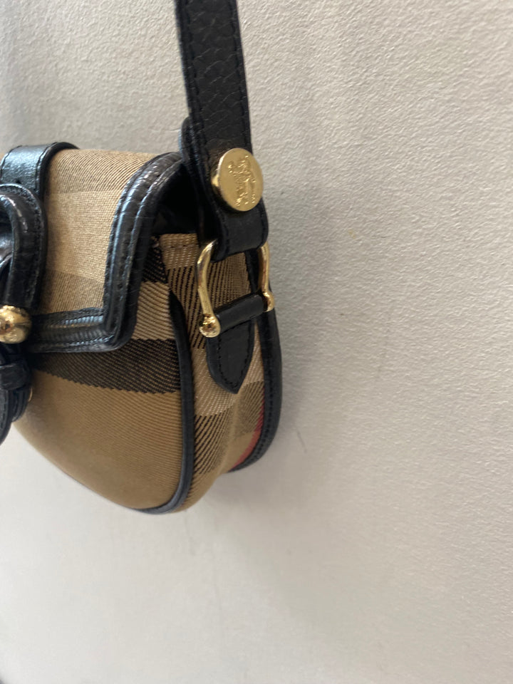 BURBERRY NOVA CHECK MINI CROSSBODY BAG – Caroline's Fashion Luxuries