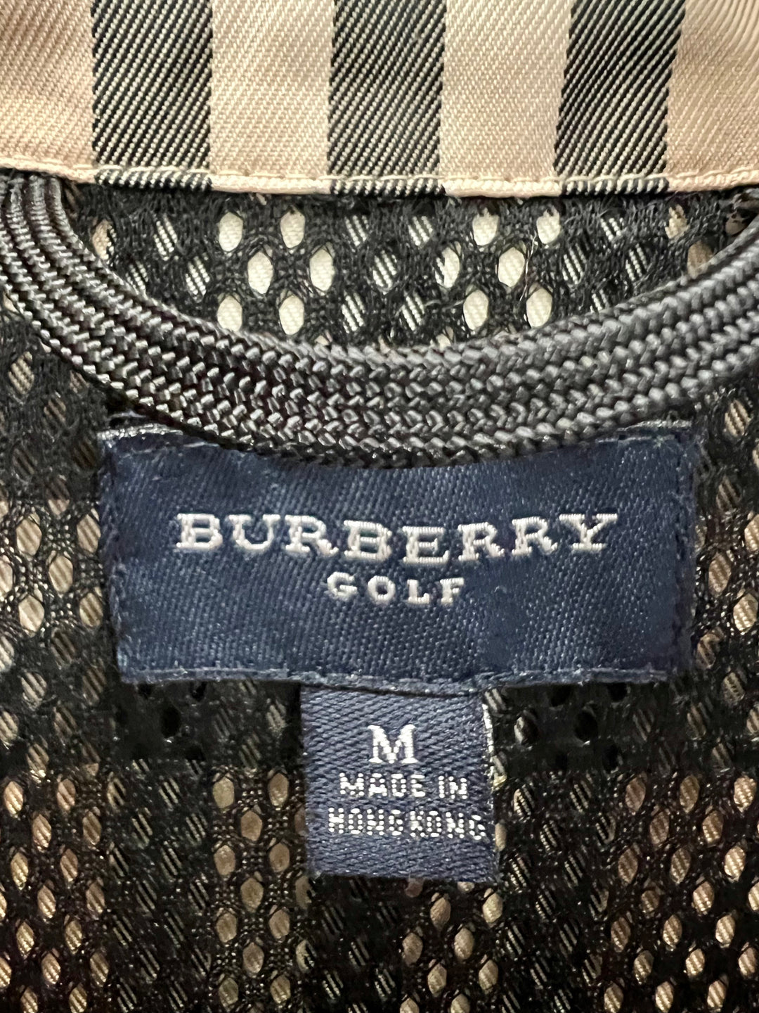 BURBERRY NOVA CHECK HOODED GOLF JACKET