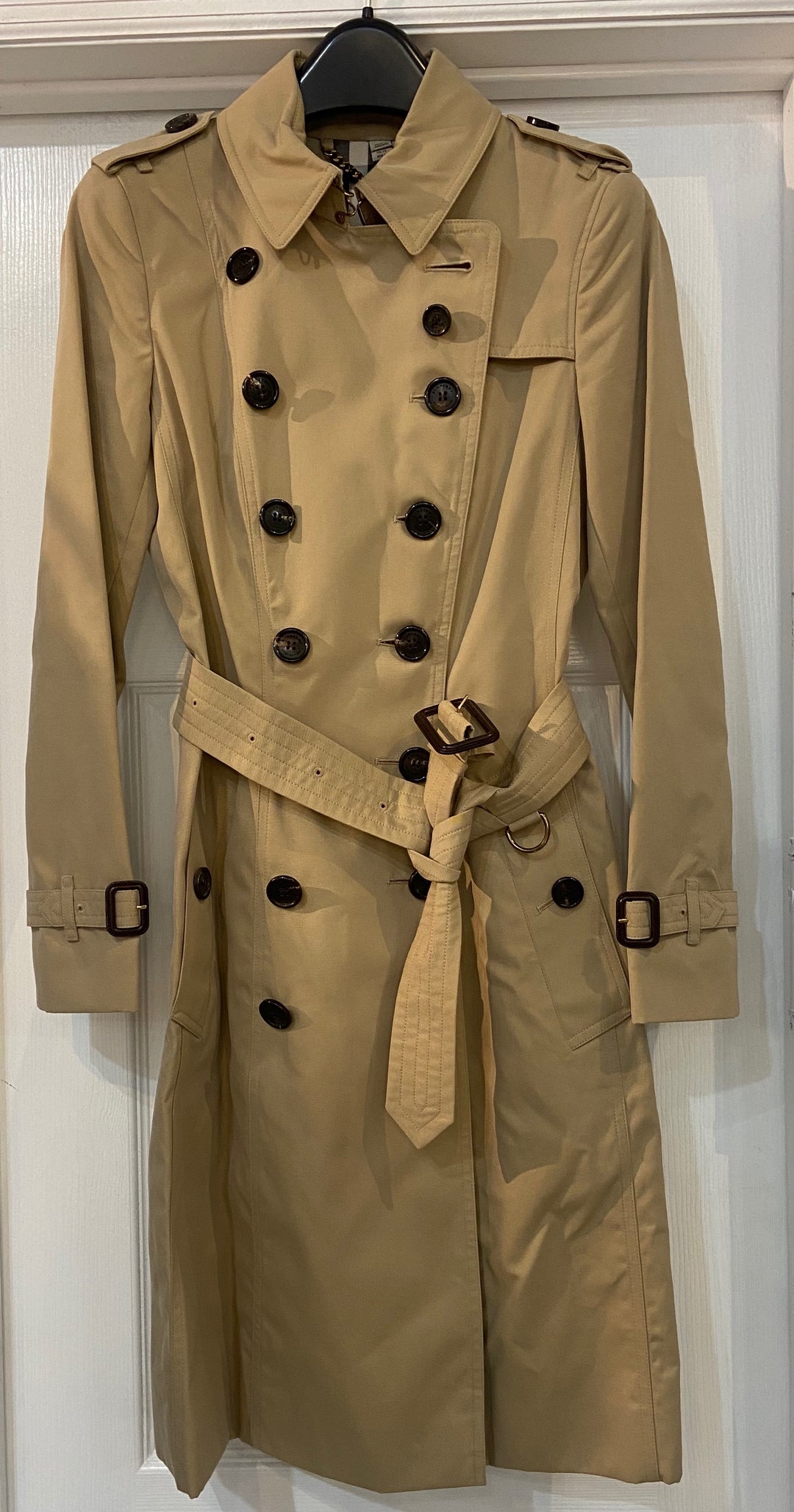 【ちょっと訳あり】BURBERRY SANDRINGHAM ライナー付き Burberry Sandringham Trench Coat Leather Trim | eBay