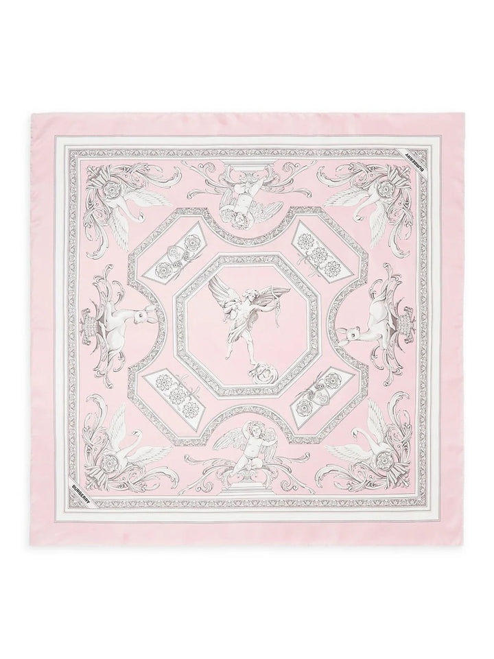BURBERRY STATUE PRINT SILK SQUARE SCARF – Caroline's Fashion Luxuries
