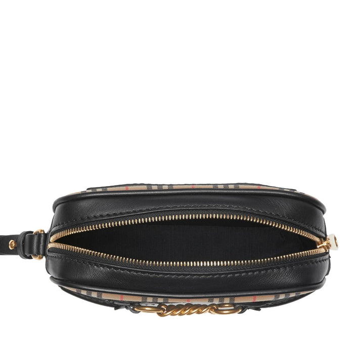 BURBERRY THE 1983 KNIGHT CHECK LINK BUM BAG WRISTLET