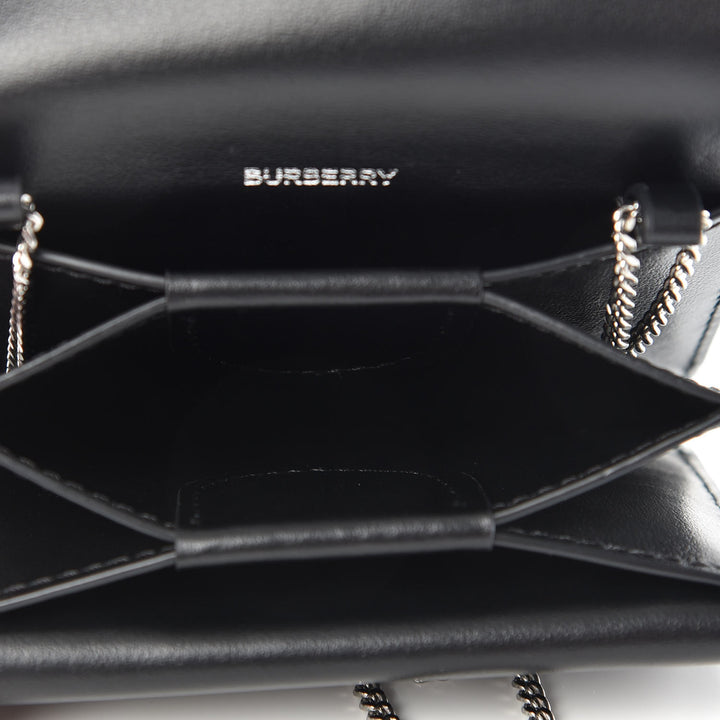 BURBERRY VINTAGE CHECK JESSIE TB WALLET ON CHAIN