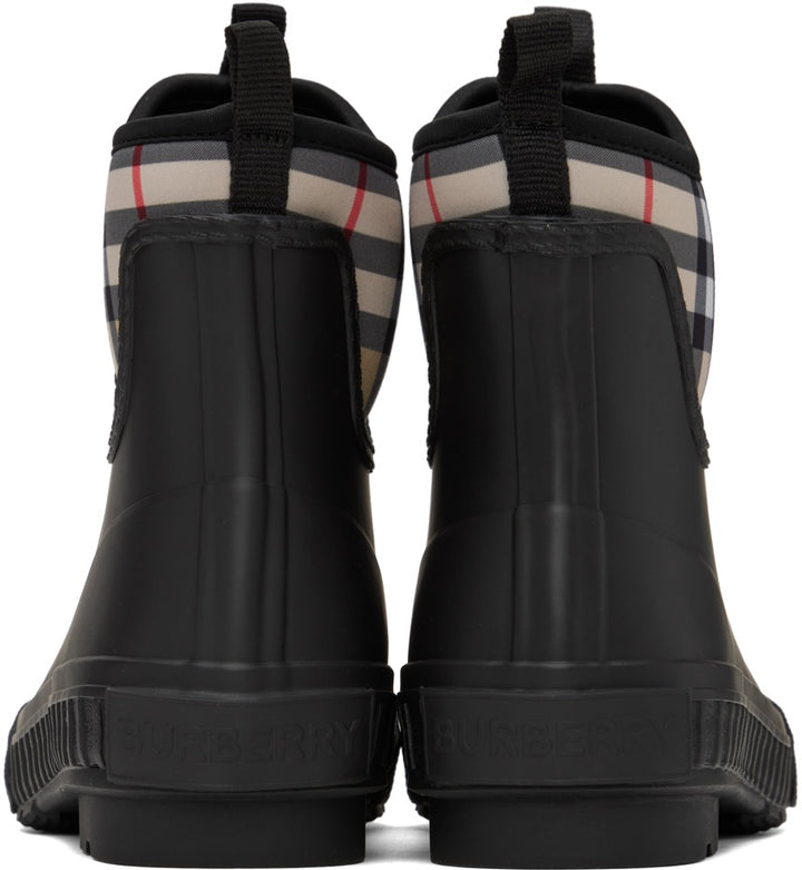 BURBERRY VINTAGE CHECK RAIN BOOTS