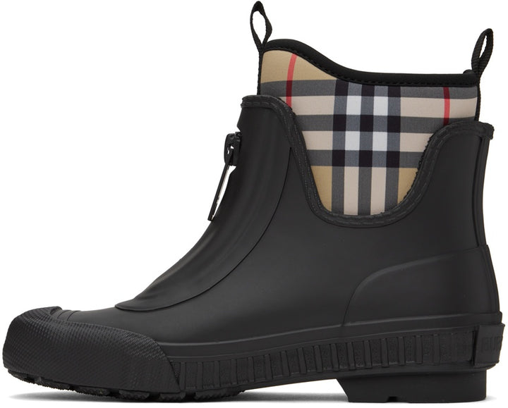 BURBERRY VINTAGE CHECK RAIN BOOTS