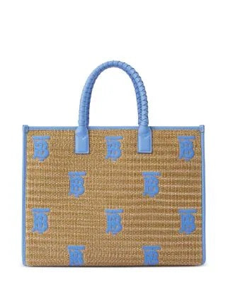BURBERRY TB MONOGRAM FREYA TOTE BAG