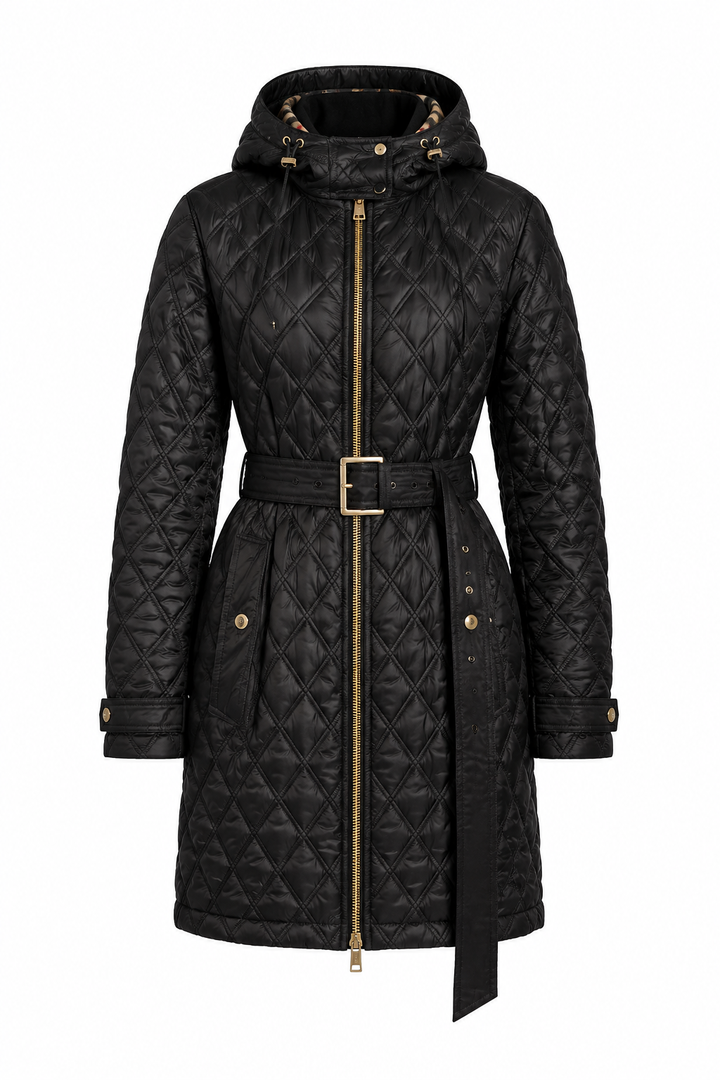 BURBERRY BLACK QUILTED JACKET