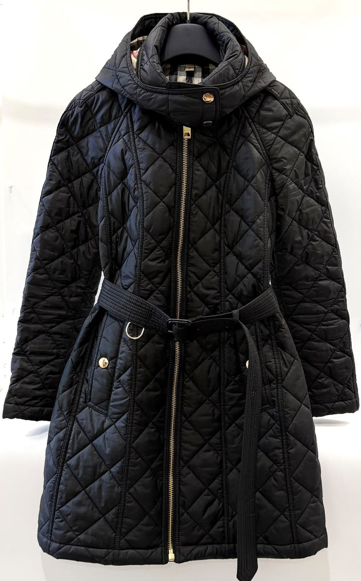 BURBERRY BLACK QUILTED JACKET