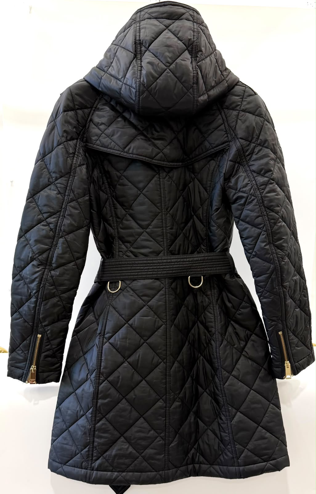 BURBERRY BLACK QUILTED JACKET
