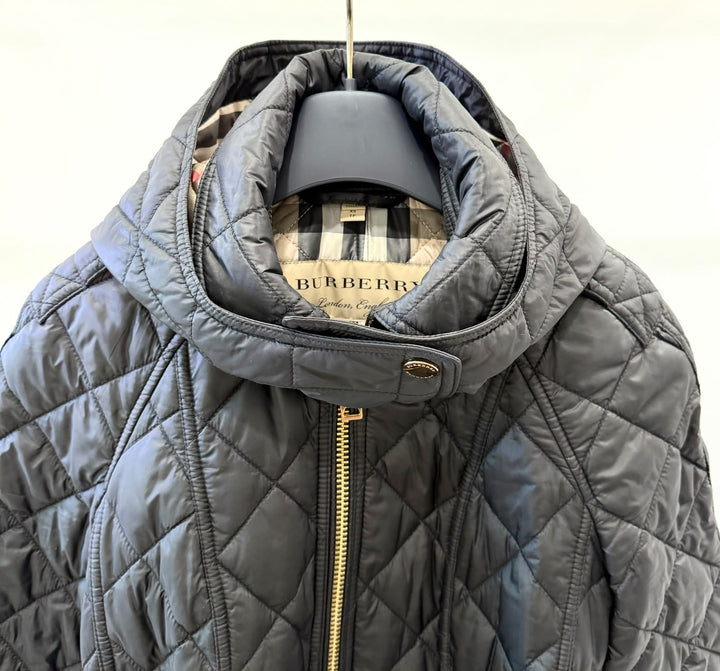 BURBERRY BLACK QUILTED JACKET