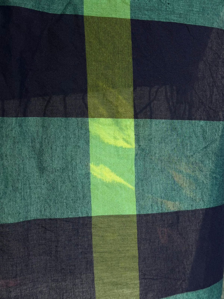 BURBERRY BLUE CHECK SCARF