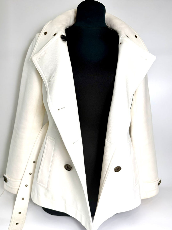BURBERRY WILFORD DOUBLE BREASTED WOOL COAT