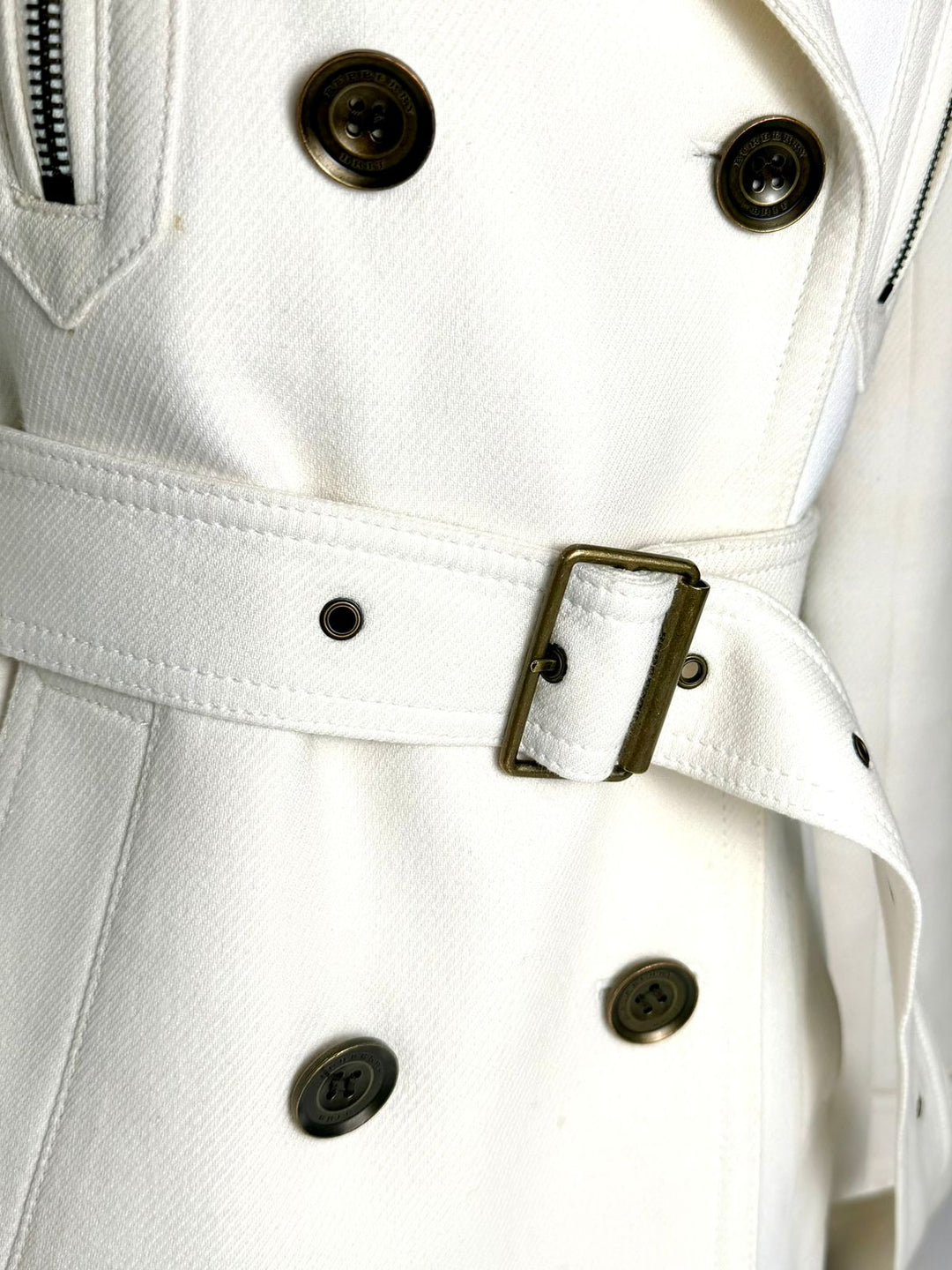 BURBERRY WILFORD DOUBLE BREASTED WOOL COAT