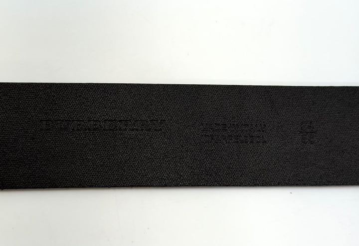 BURBERRY BROWN LEATHER BELT