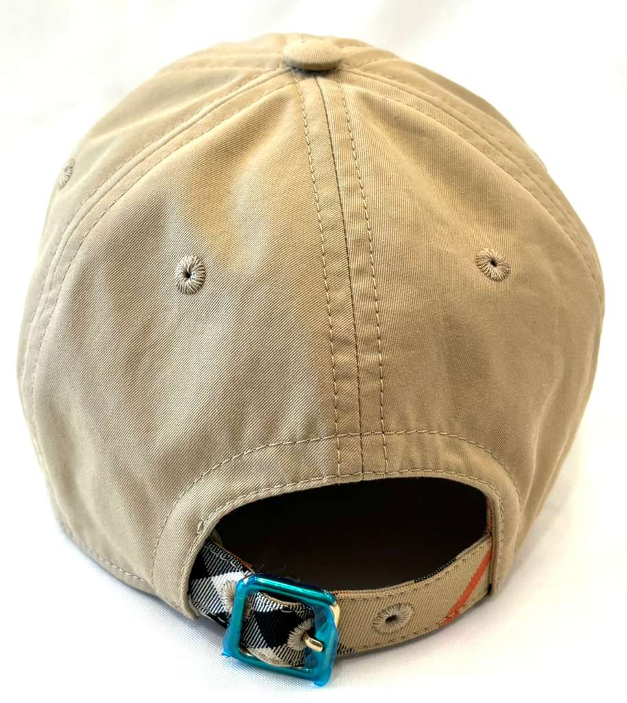 BURBERRY EKD COTTON GABARDINE UNISEX BASEBALL CAP