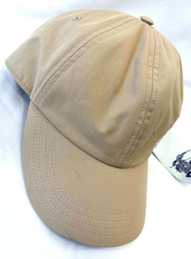 BURBERRY EKD COTTON GABARDINE UNISEX BASEBALL CAP