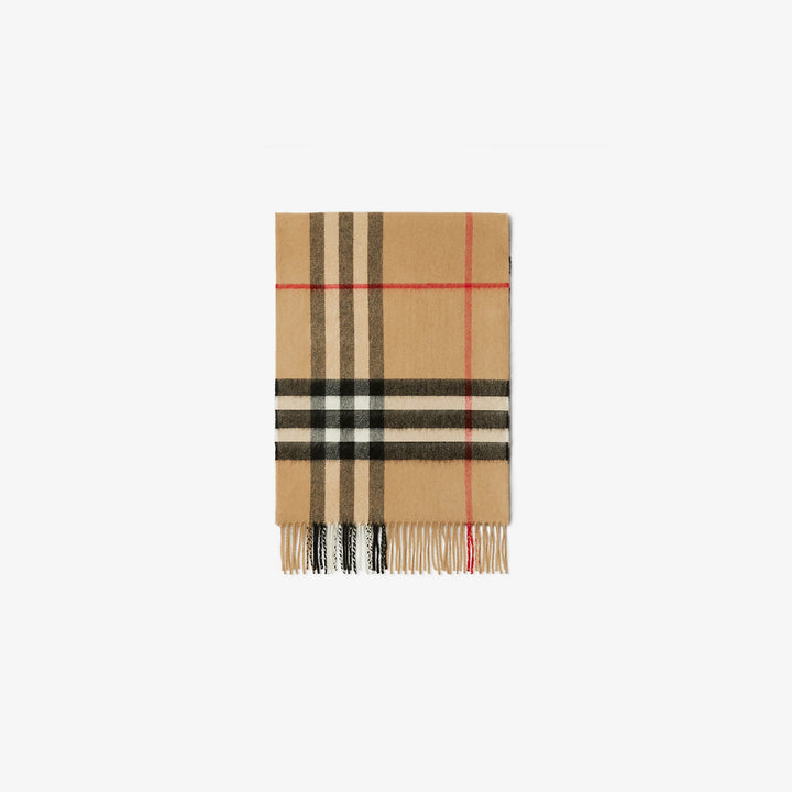 BURBERRY GIANT CHECK CASHMERE SCARF