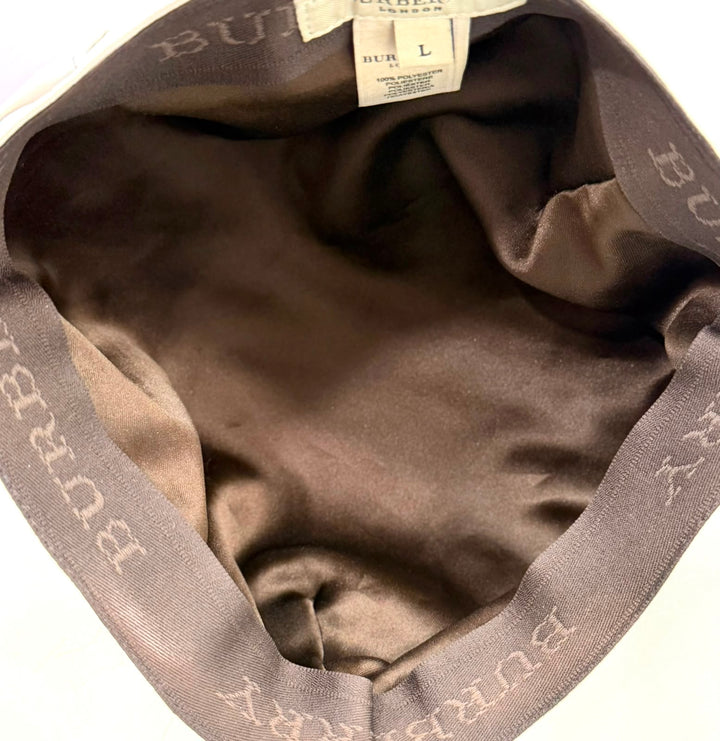 BURBERRY LONDON VINTAGE NEWSBOY HAT