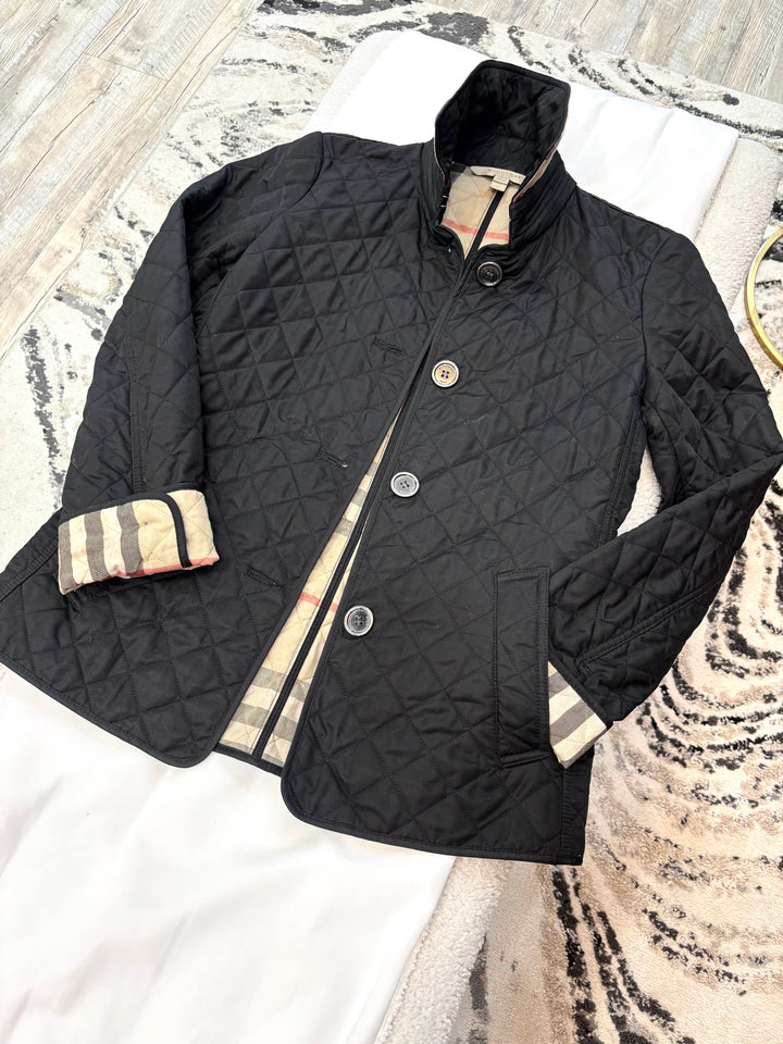 BURBERRY QUILTED BRIT JACKET