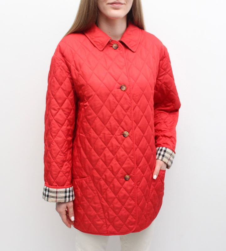 BURBERRY BRIT QUILTED NOVA CHECK JACKET