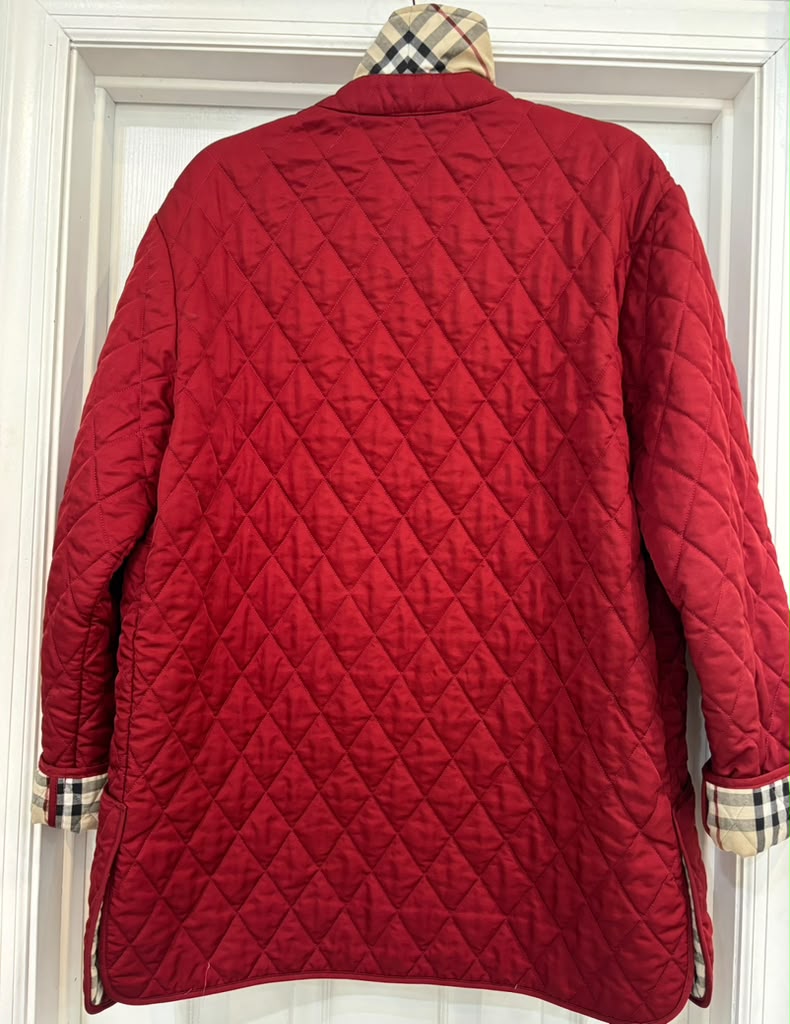 BURBERRY BRIT QUILTED NOVA CHECK JACKET
