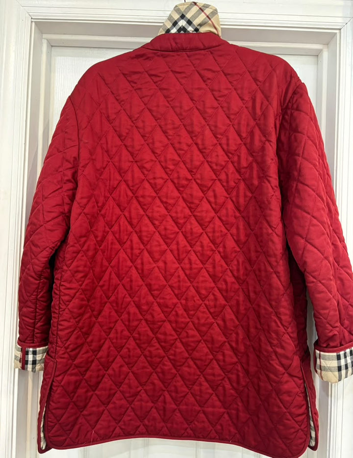 BURBERRY BRIT QUILTED NOVA CHECK JACKET