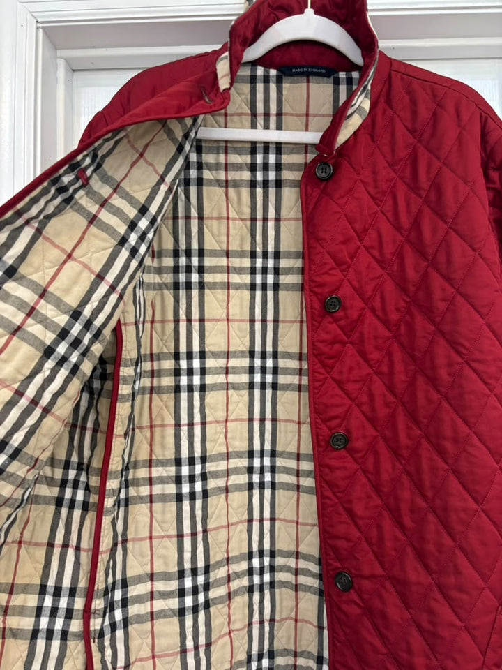 BURBERRY BRIT QUILTED NOVA CHECK JACKET