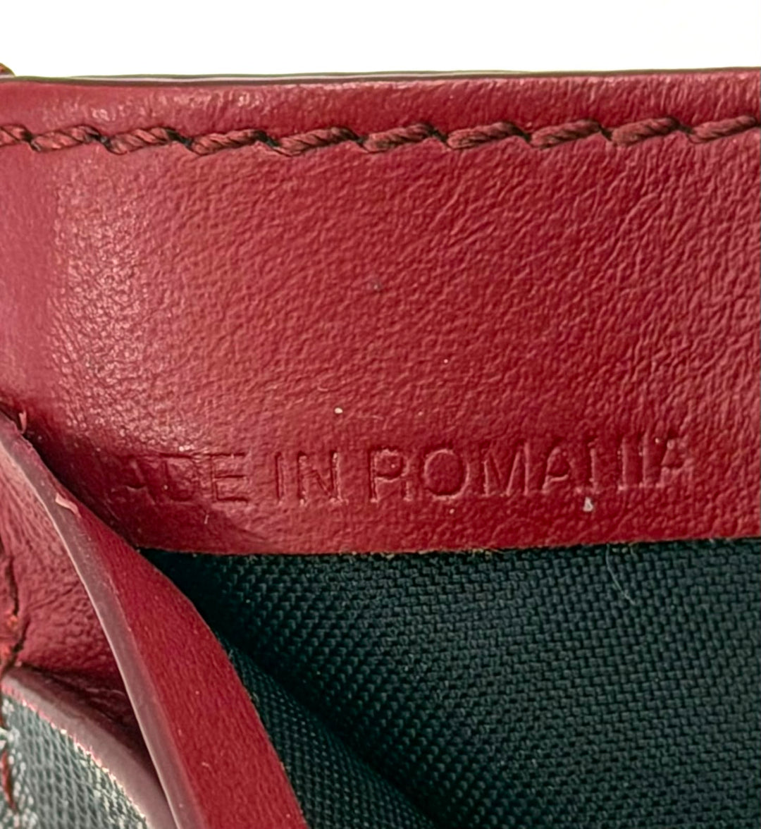 BURBERRY SANDON TARTAN CHECK CARD CASE