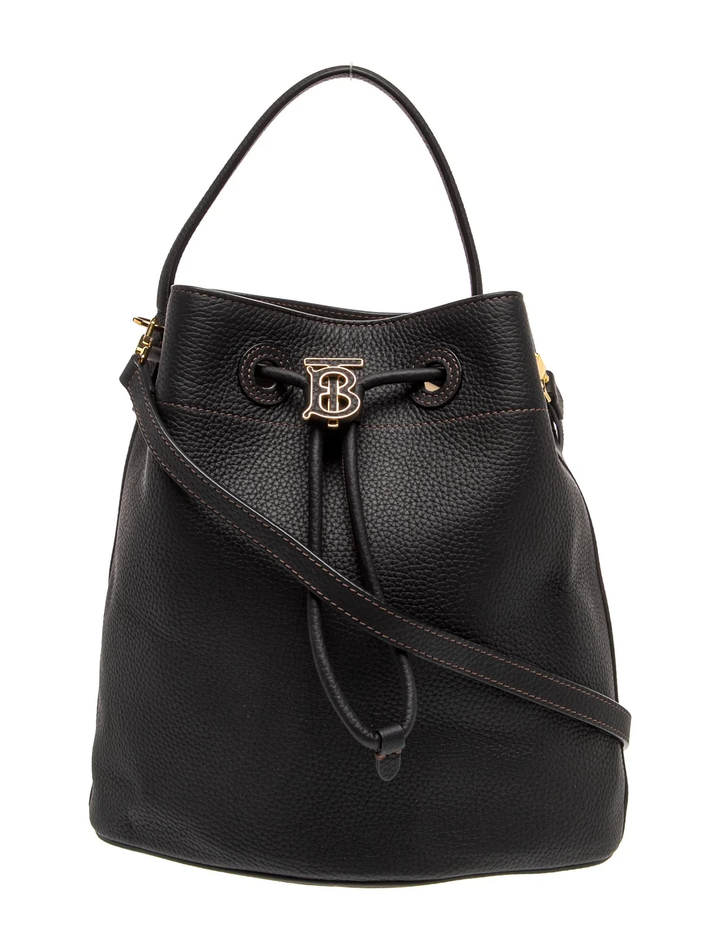 BURBERRY TB MONOGRAM BUCKET BAG