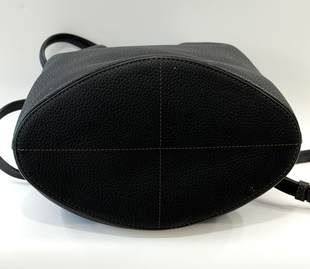 BURBERRY TB MONOGRAM BUCKET BAG