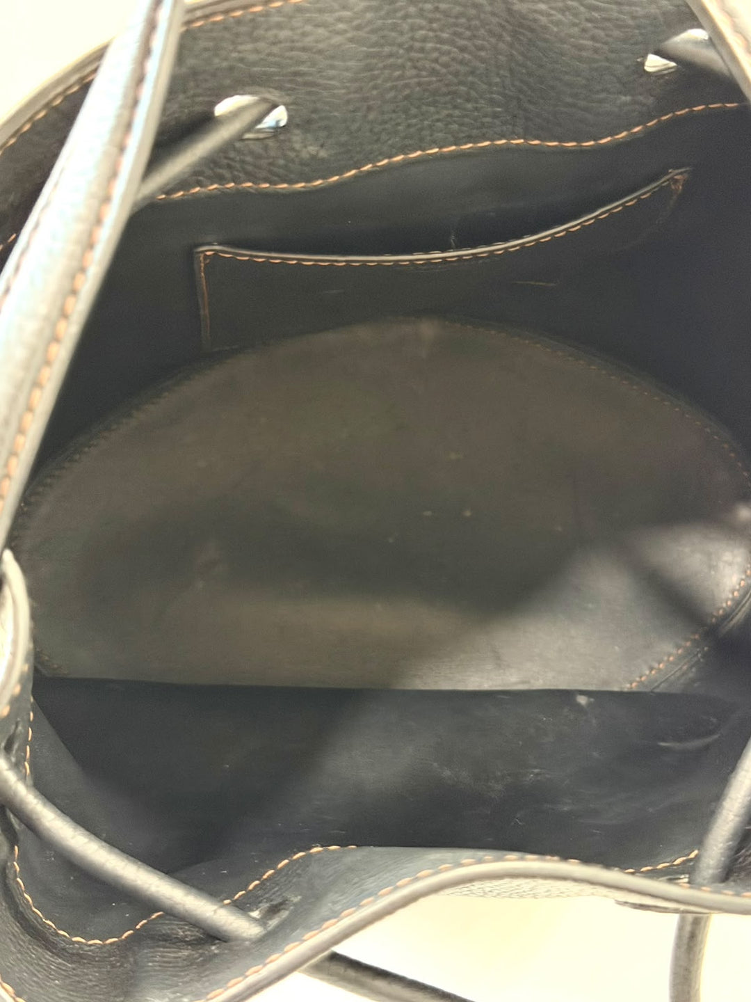 BURBERRY TB MONOGRAM BUCKET BAG